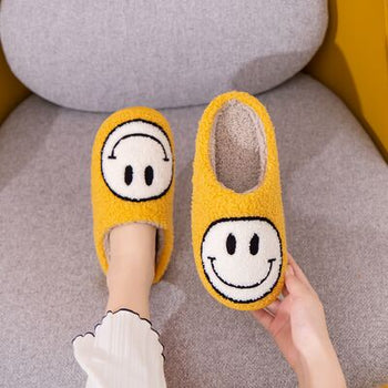 Melody Smiley Face Slippers Trendsi