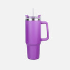 Stainless Steel Tumbler with Handle and Straw Trendsi