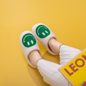 Melody Smiley Face Slippers Trendsi