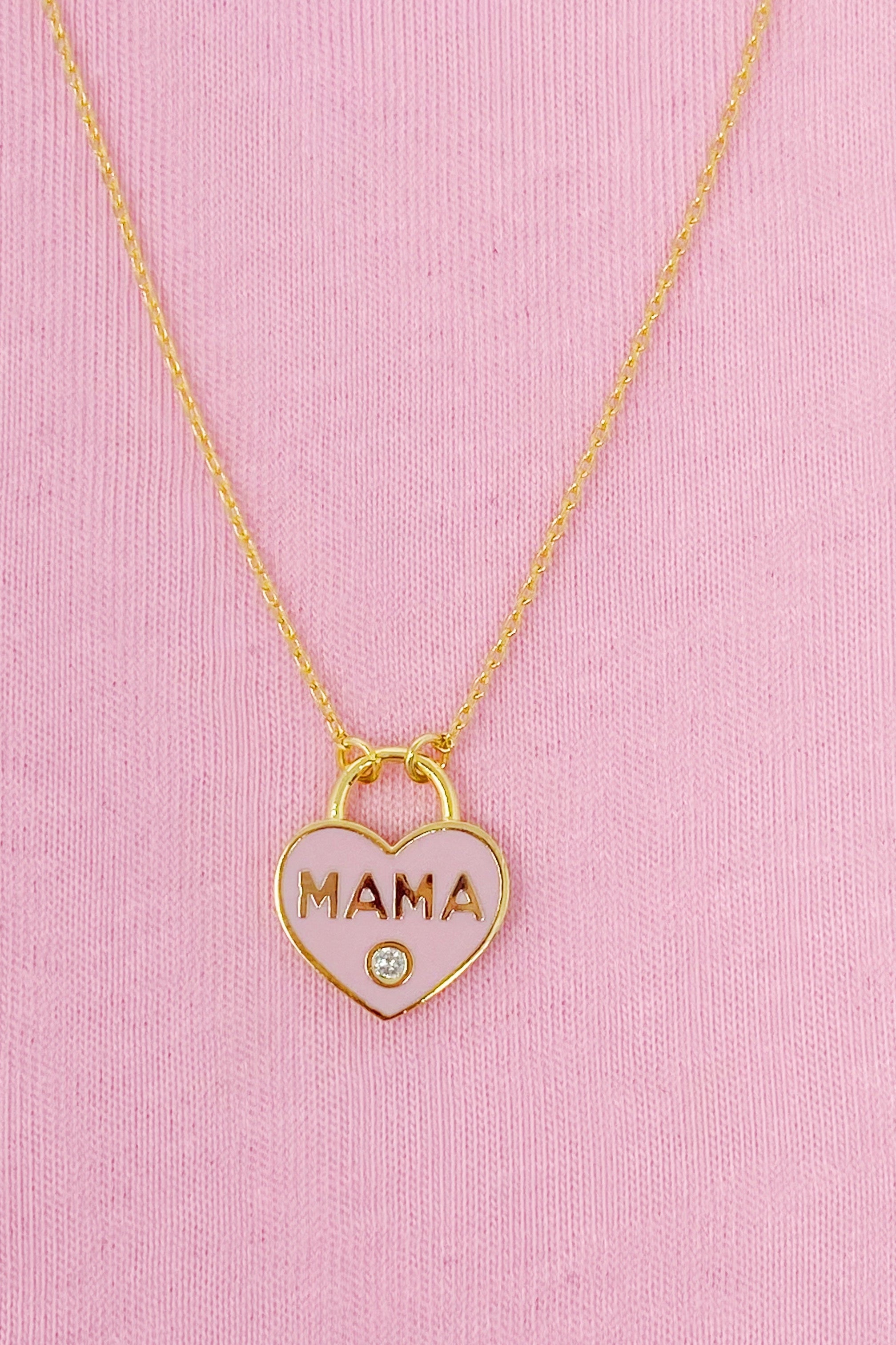 Pastel Locket Mama Necklace Ellisonyoung.com