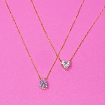 Dream It Solitaire Pendant Necklace Ellisonyoung.com