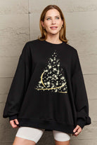 Simply Love Full Size Graphic Round Neck Sweatshirt Trendsi