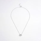 925 Sterling Silver Inlaid Zircon Heart Necklace Trendsi