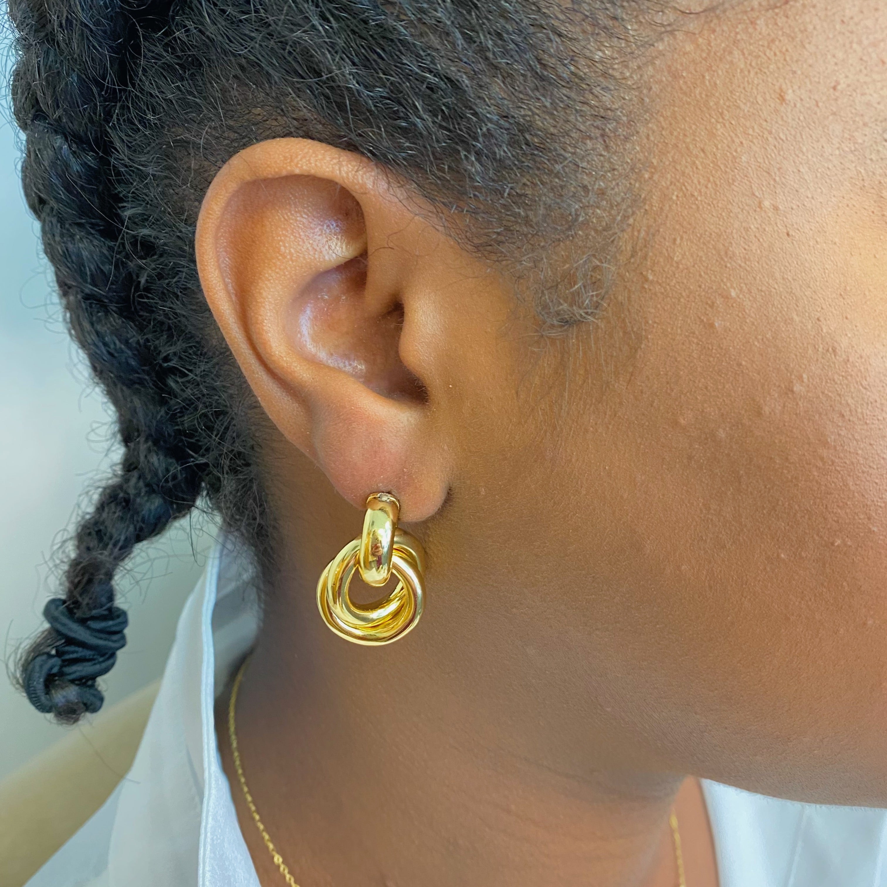 Golden Girl Earrings Ellisonyoung.com