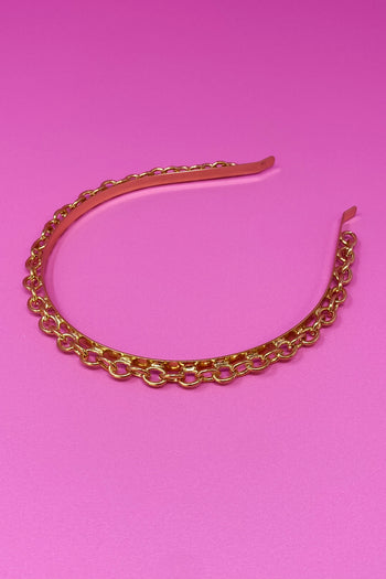 Linked Chain Headband Ellisonyoung.com