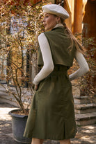 Arden Belted Vest Trench ELF