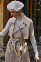 Arden Belted Vest Trench ELF