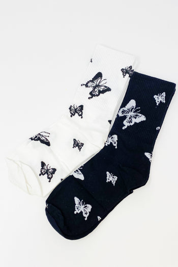 Butterfly In The Air Socks Set Ellisonyoung.com