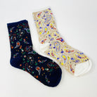 Color Heaven Paisley Socks Set Ellisonyoung.com
