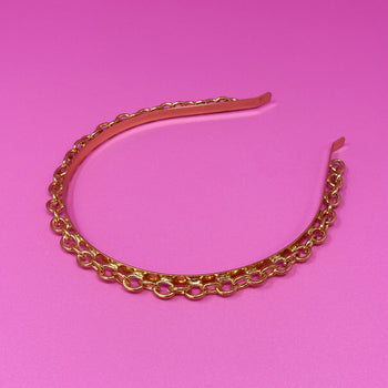 Linked Chain Headband Ellisonyoung.com