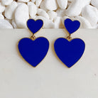 Heart For Game Day Earrings Ellisonyoung.com