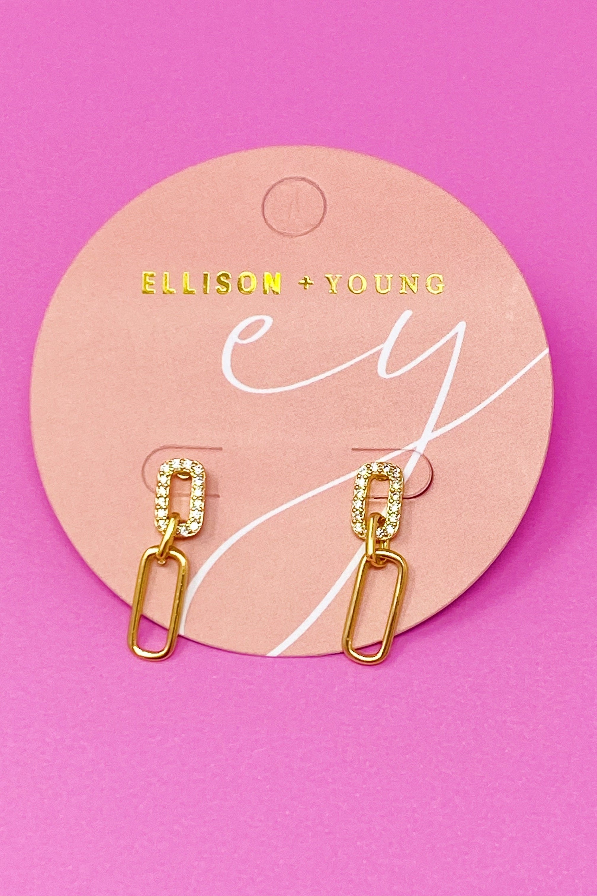 Edge Dangle Earrings Ellisonyoung.com