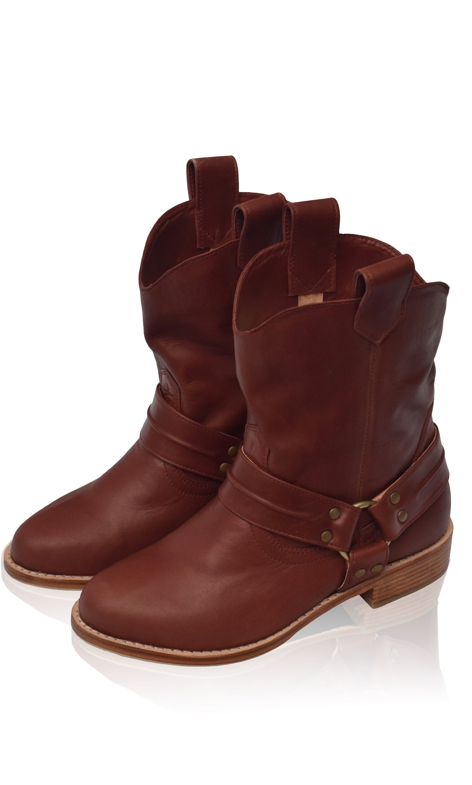 Cali Leather Boots (Sz. 5 & 7.5, 10) ELF