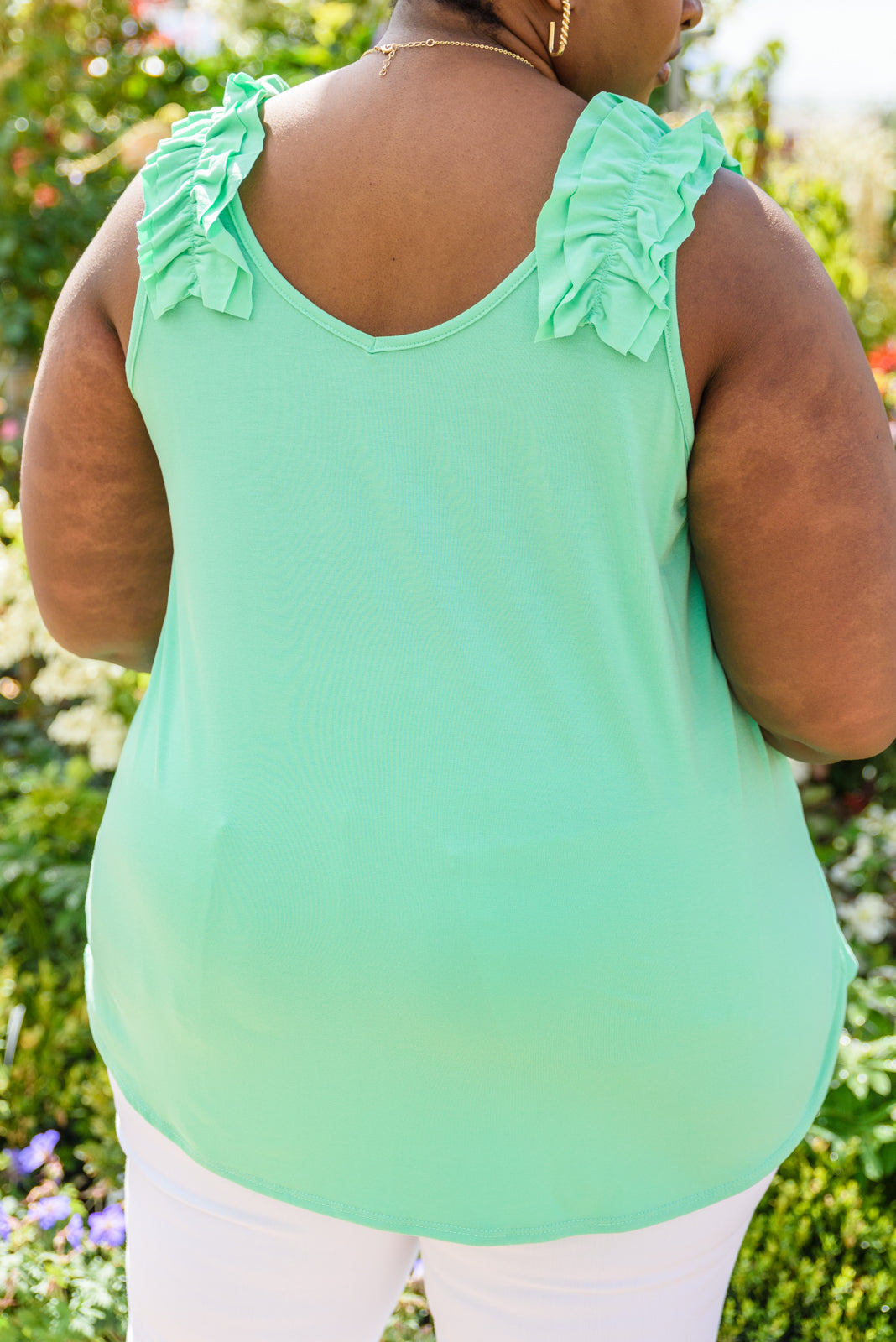 Cherry Girl Tank in Green Ave Shops