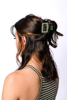 Claw Clip Set of 4 in Forest Green Ave Shops