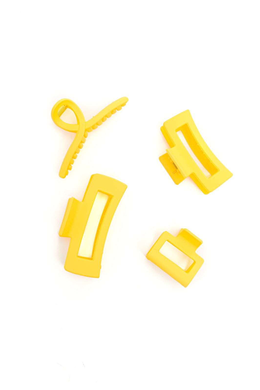 Claw Clip Set of 4 in Lemon Ave Shops