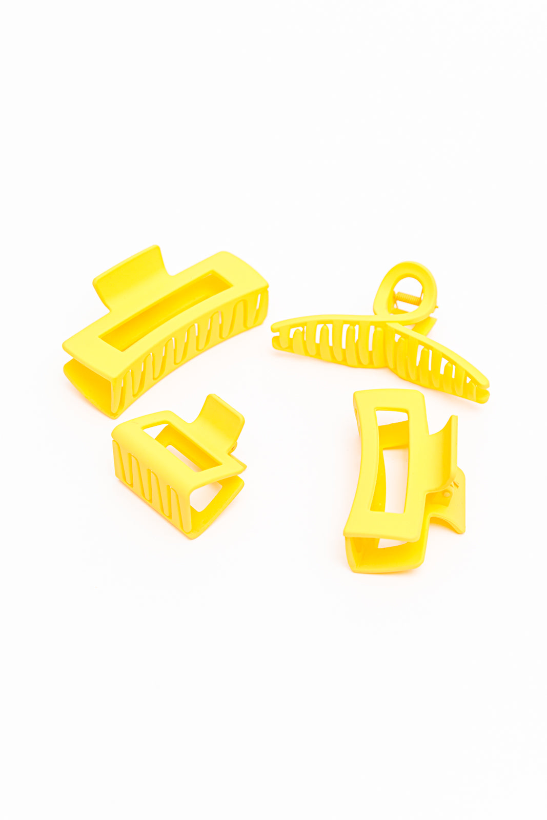 Claw Clip Set of 4 in Lemon Ave Shops