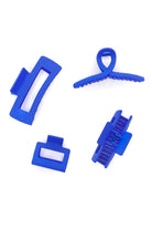 Claw Clip Set of 4 in Royal Blue Ave Shops