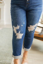 Colt High Rise Button Fly Distressed Boyfriend Jeans Ave Shops