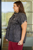 Cool and Carefree Denim Button Down Ave Shops