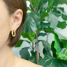 Cabled Link Stud Earrings Ellisonyoung.com