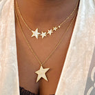 Lara Land Shiny Star Necklace Ellisonyoung.com
