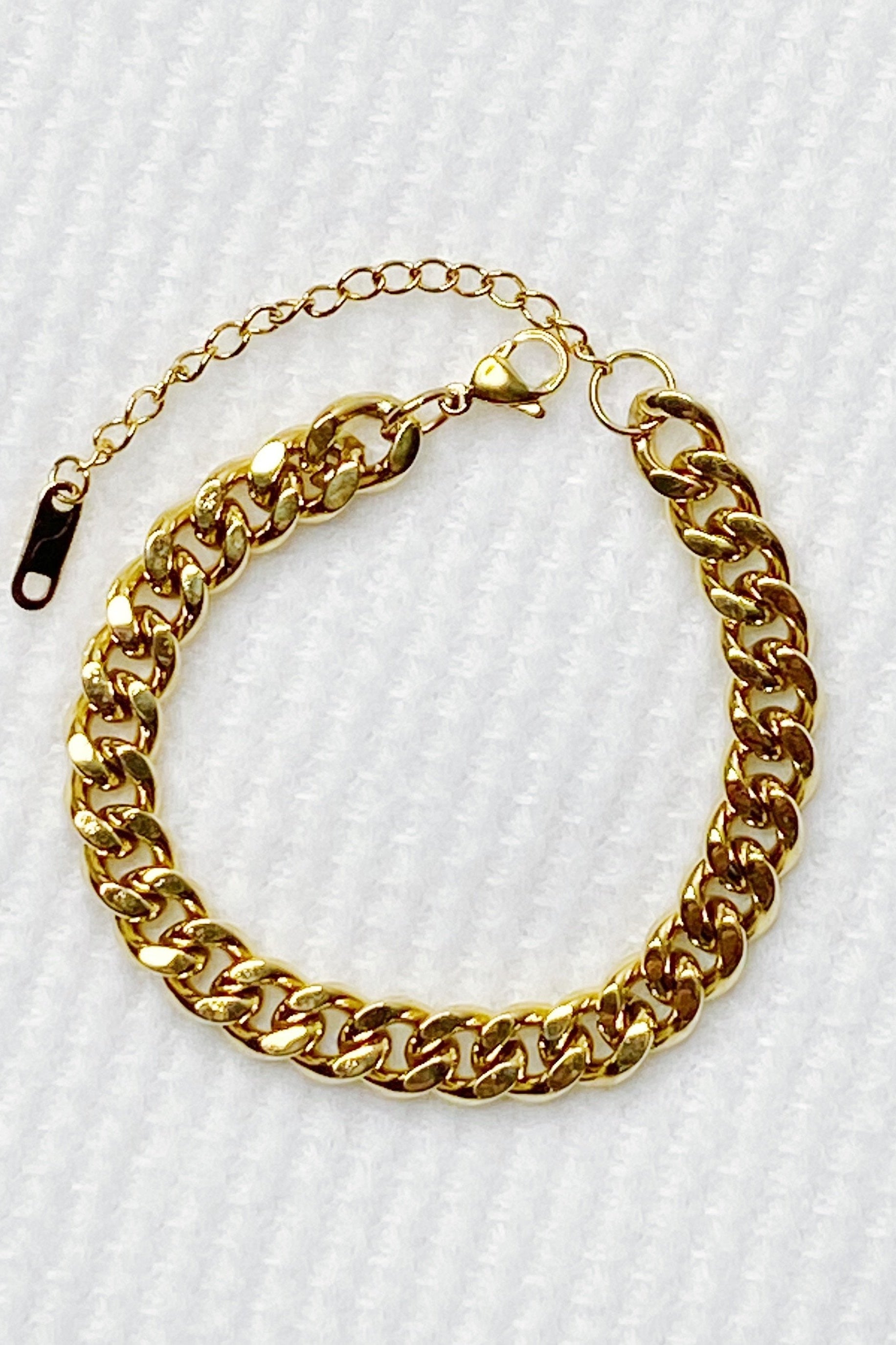 Stylish Cuban Chain Bracelet Ellisonyoung.com