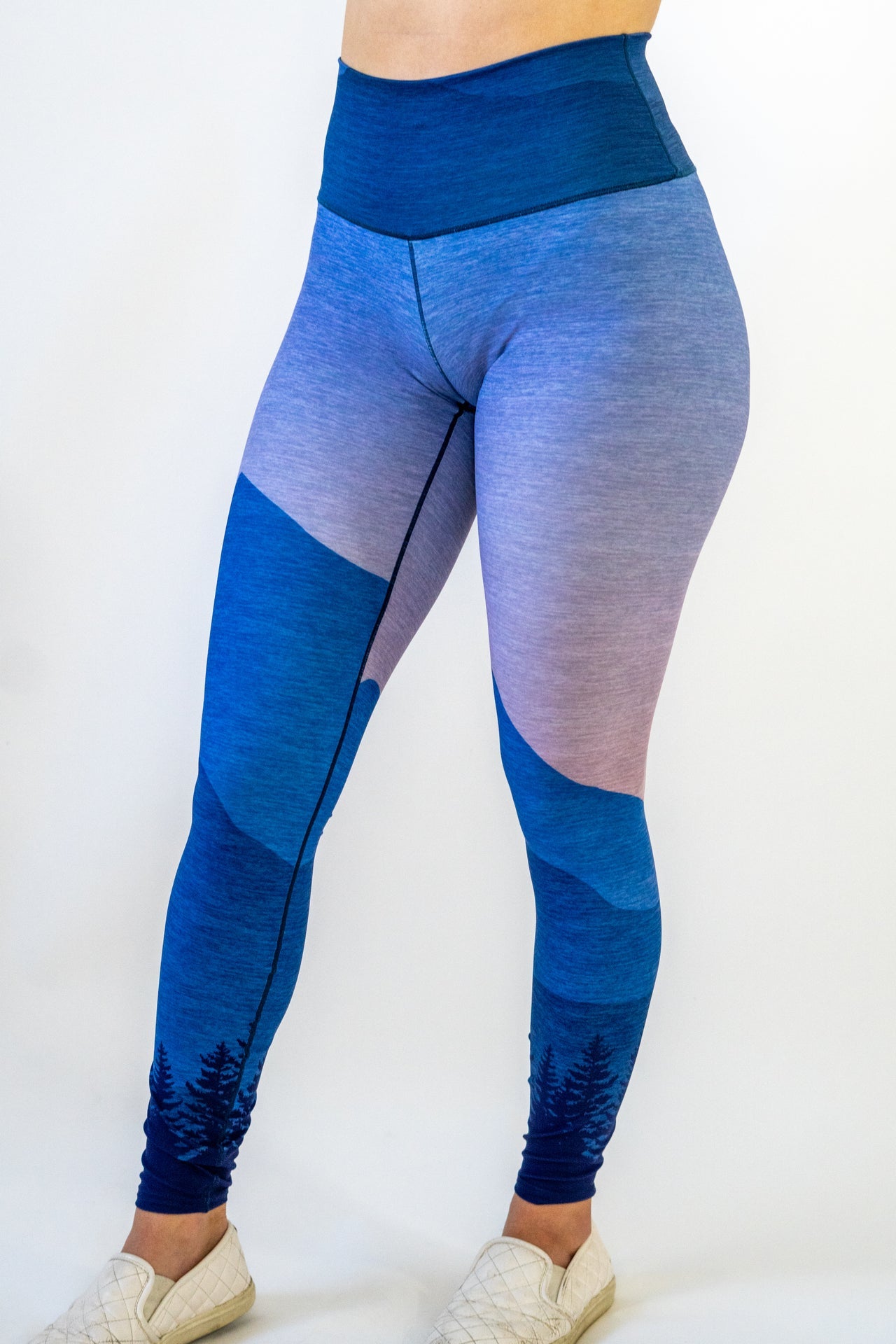 Mountain Sunset Yoga Pants Colorado Threads Clothing