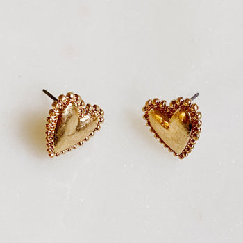 Perfect Heart Earrings Set Of 3 Ellisonyoung.com