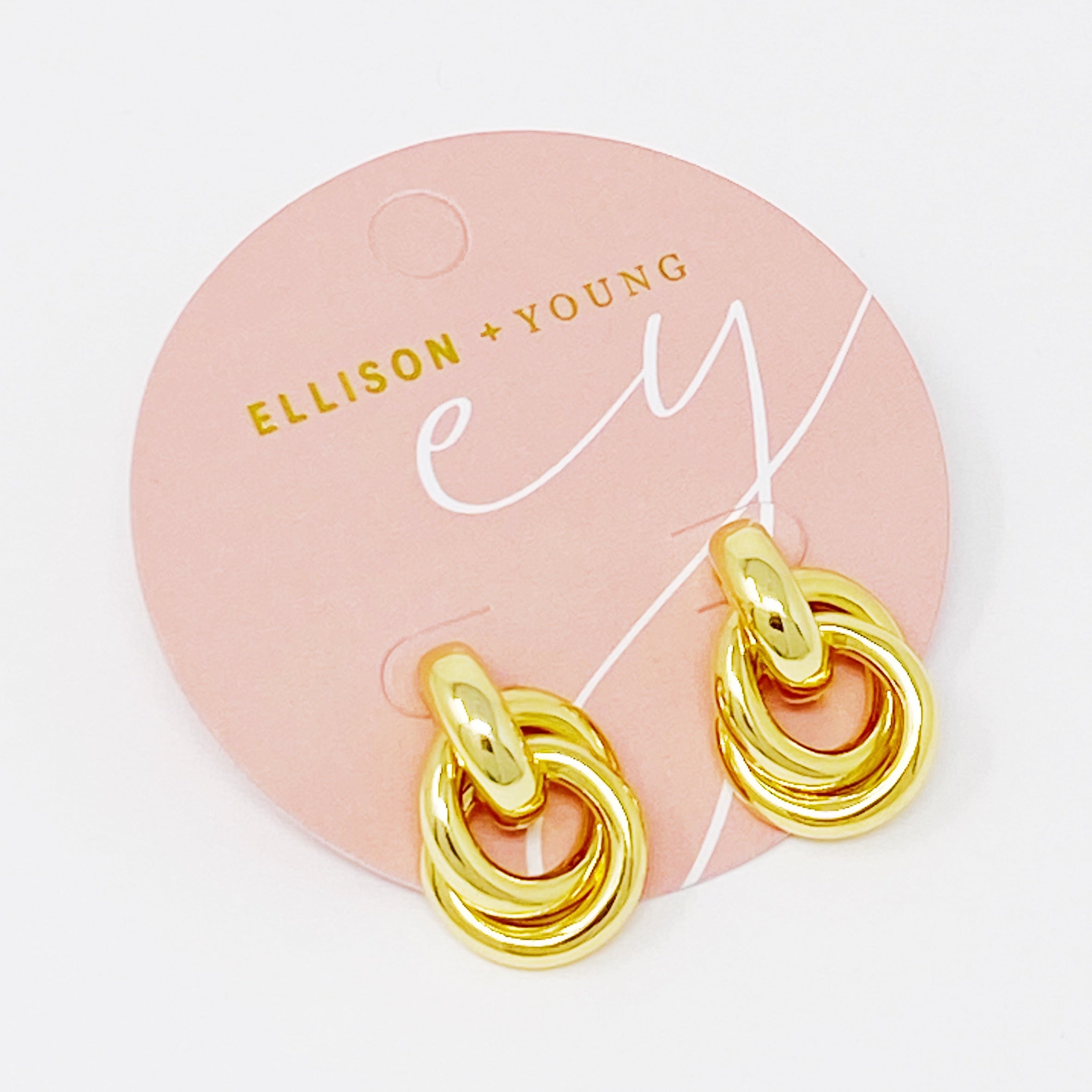 Golden Girl Earrings Ellisonyoung.com