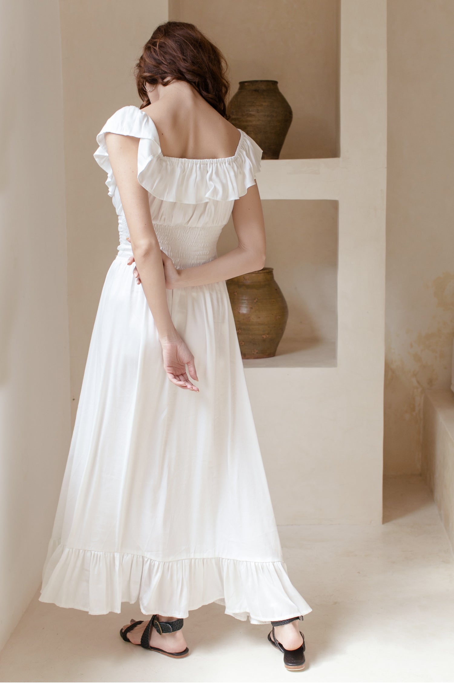 Florence Off Shoulder Maxi Dress (Sale) ELF