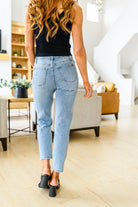 Florence High Waist Destroyed Boyfriend Jeans Ave Shops