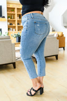 Florence High Waist Destroyed Boyfriend Jeans Ave Shops