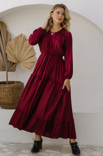 Flower Fields Maxi Dress (Sale) ELF