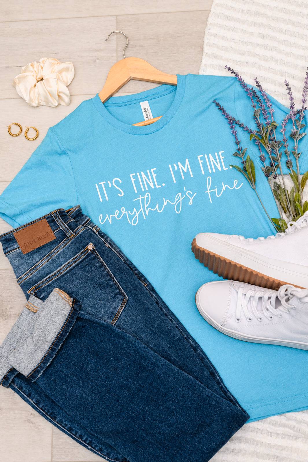 Everything's Fine Graphic Tee Ave Shops