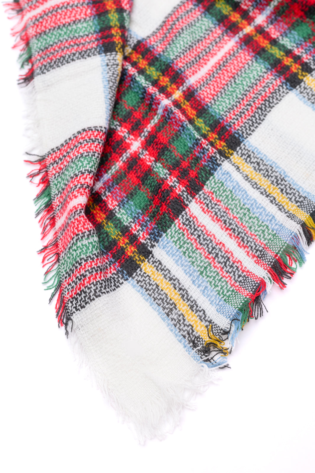 Holiday Plaid Scarf Ave Shops