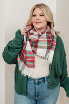 Holiday Plaid Scarf Ave Shops