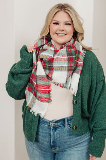 Holiday Plaid Scarf Ave Shops