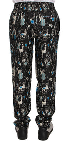 Dolce & Gabbana Black Musical Instrument Sleepwear Pants GENUINE AUTHENTIC BRAND LLC