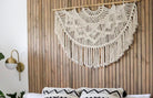 Heather Wall Hang | Natural White The Groovalution
