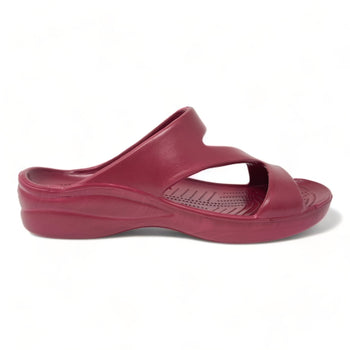 Women's Z Sandals - Burgundy DAWGS USA