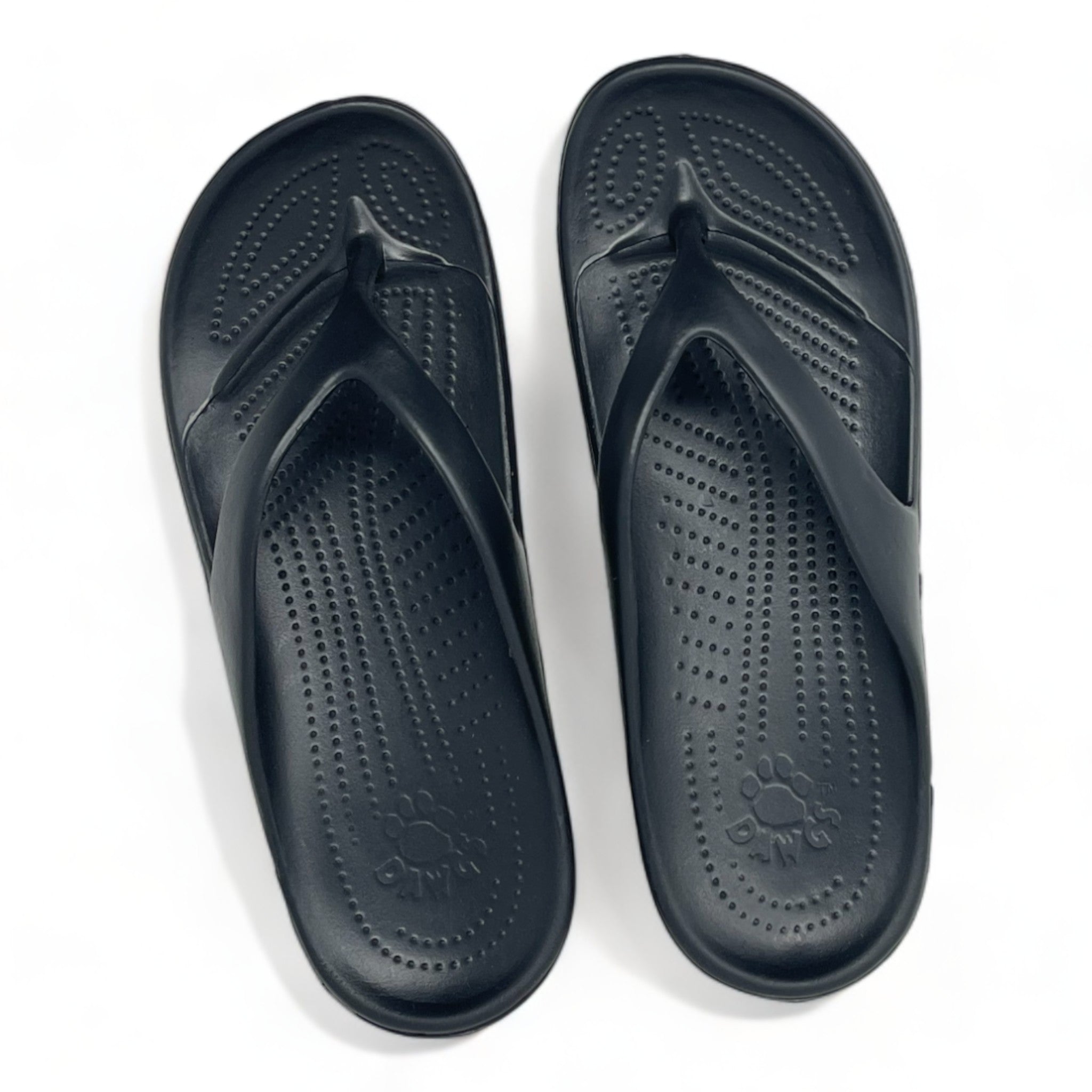 Women's Flip Flops - Black DAWGS USA