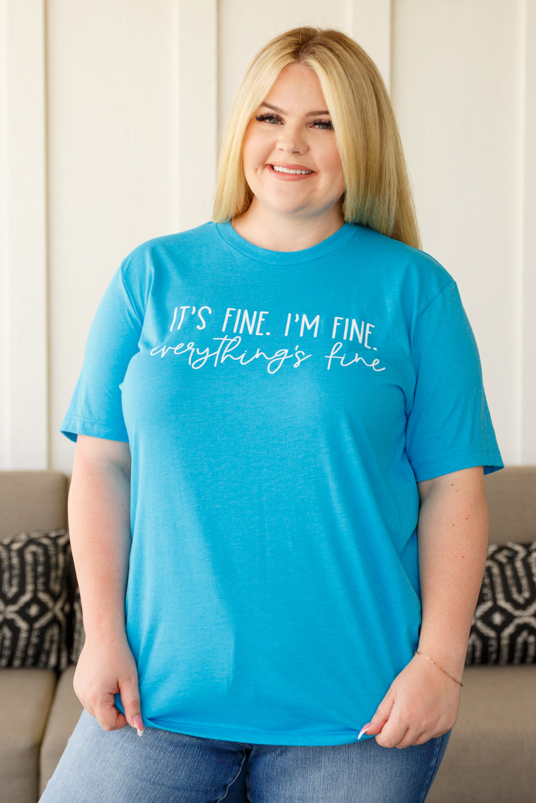 Everything's Fine Graphic Tee Ave Shops