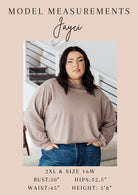 Scoop Me Up Long Sleeve Top in Ash Grey Ave Shops