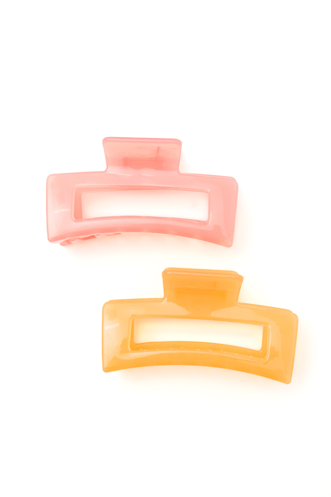Jelly Rectangle Claw Clip in Watermelon Ave Shops