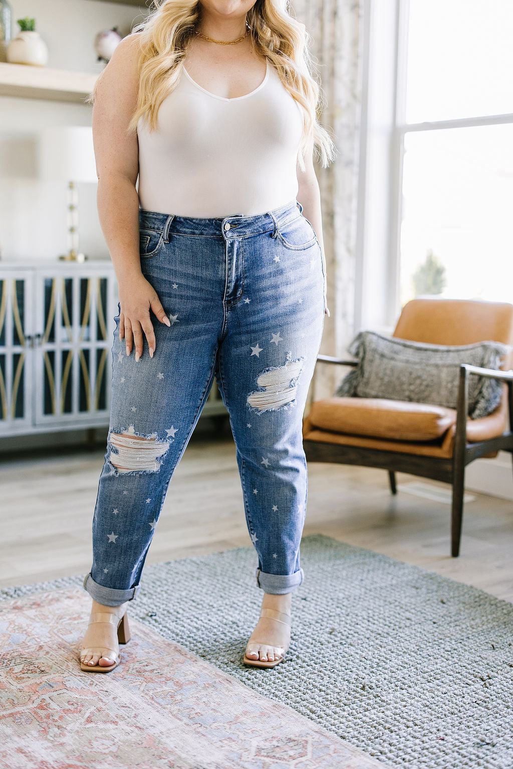 Juliet Star Crossed Boyfriend Jeans Ave Shops