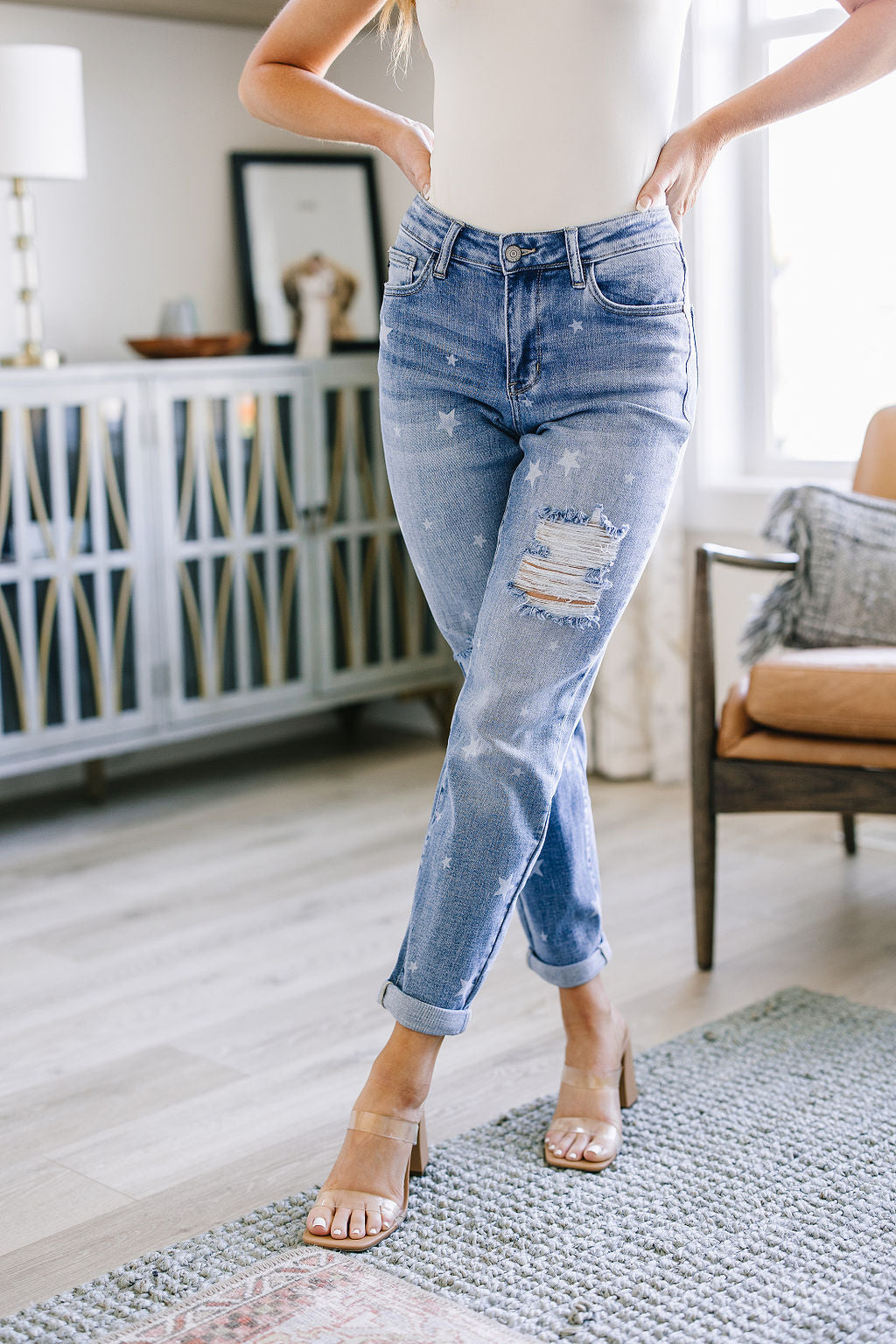 Juliet Star Crossed Boyfriend Jeans Ave Shops