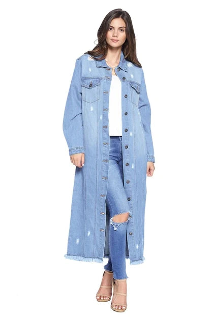 Denim Trenchcoat (3 washes) Penderié, Inc.