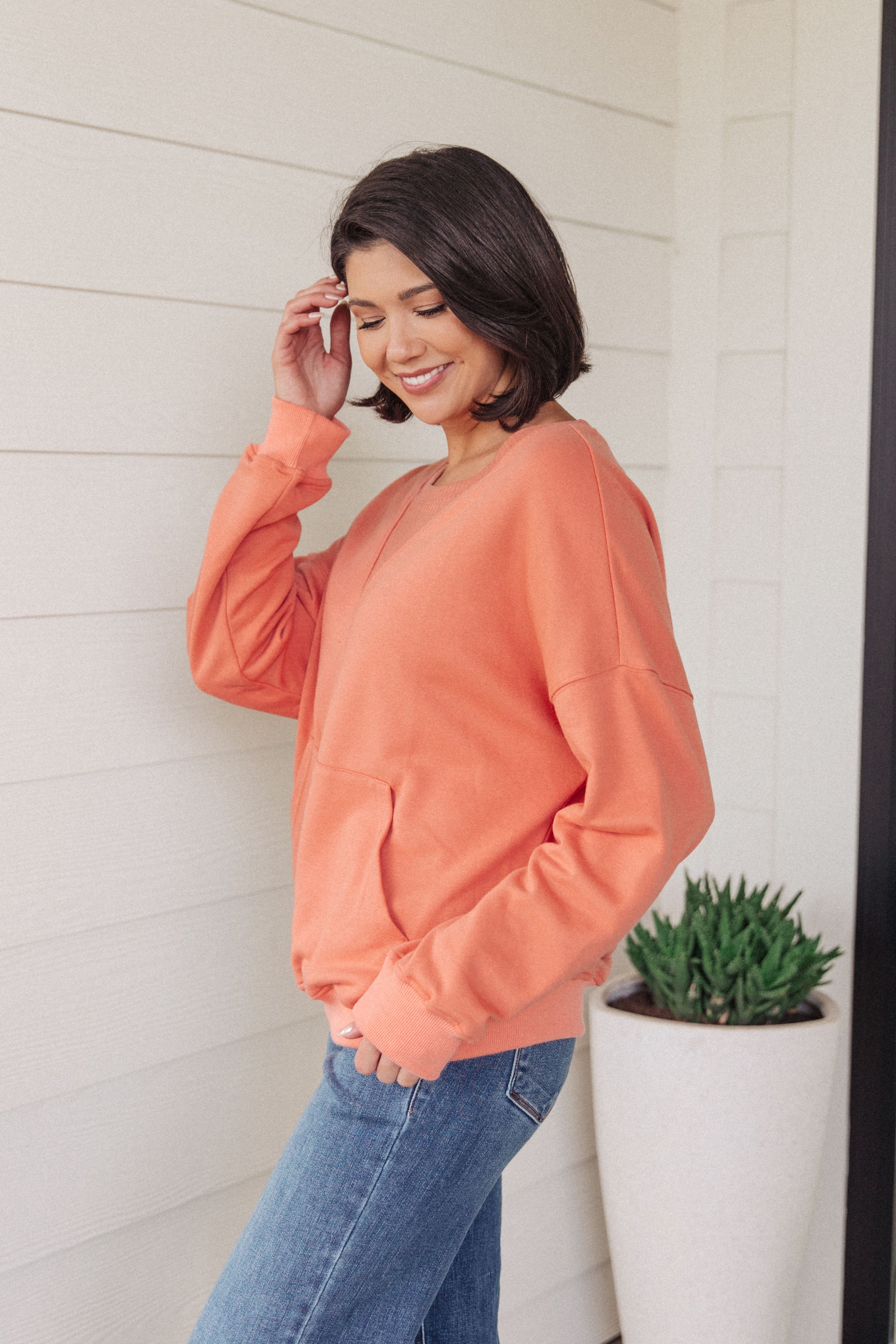 Layer Me Up Crewneck Pullover Ave Shops