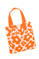 Lazy Daisy Knit Bag in Orange Ave Shops